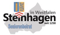 Logo der Gemeinde Steinhagen mit Aufschrift Seniorenbeirat