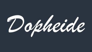 Dopheide