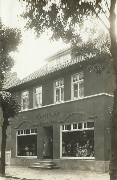 Geschäftshaus Meier ca. 1920/21