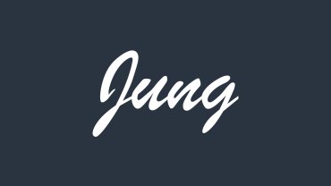 Aufschrift Jung