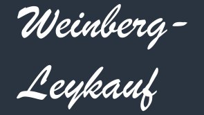 Weinberg-Leykauf