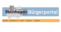 Top-Ansicht des Bürgerportals Steinhagen