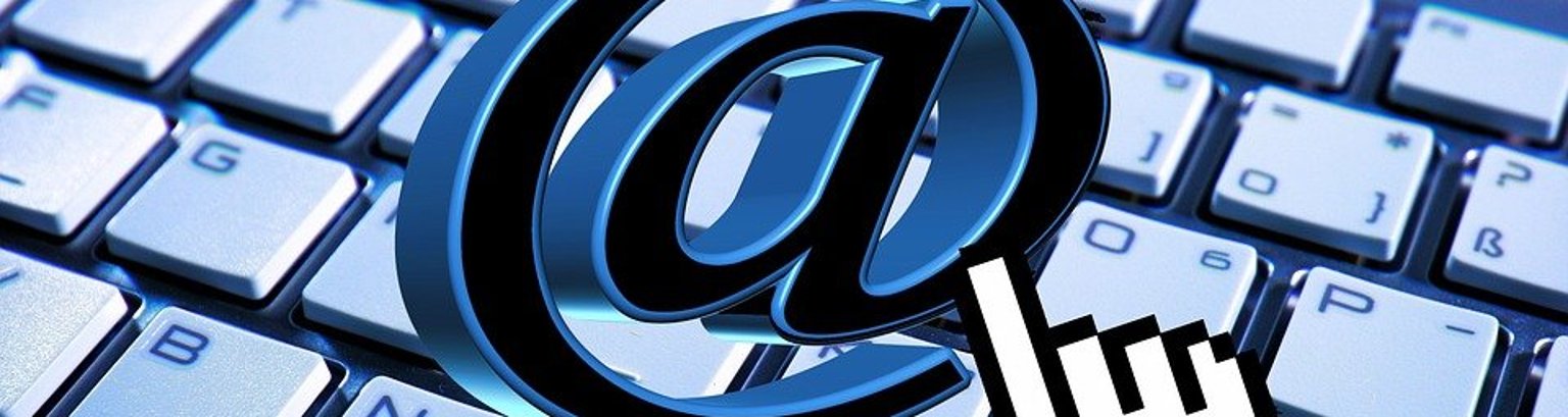 Tastatur mit @-Zeichen