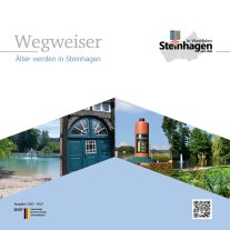 Deckblatt der Broschüre Seniorenwegweiser