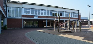 Schulhof der Realschule Steinhagen