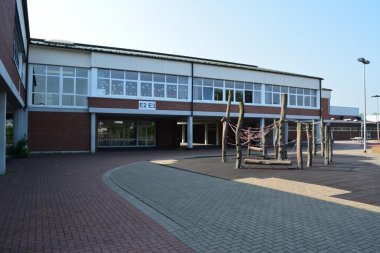 Schulhof der Realschule Steinhagen