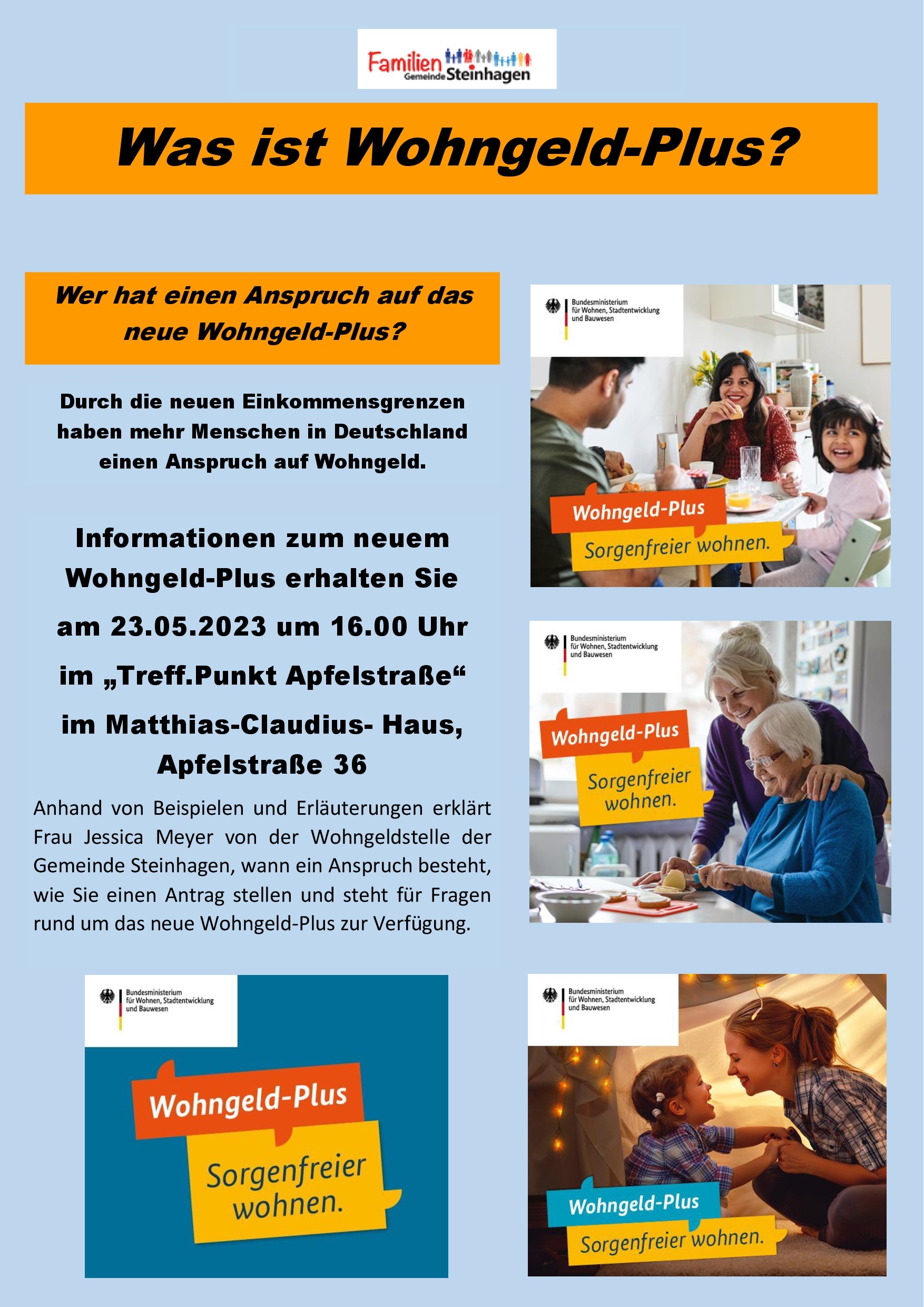 Wie Viel Wohngeld Steht Mir Zu Was ist Wohngeld-Plus? | Gemeindeverwaltung Steinhagen