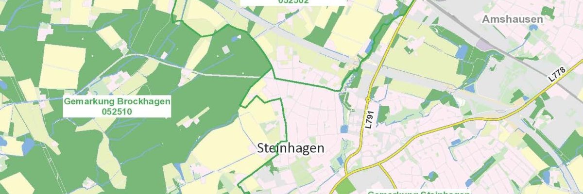 Bebauungsplan Steinhagen